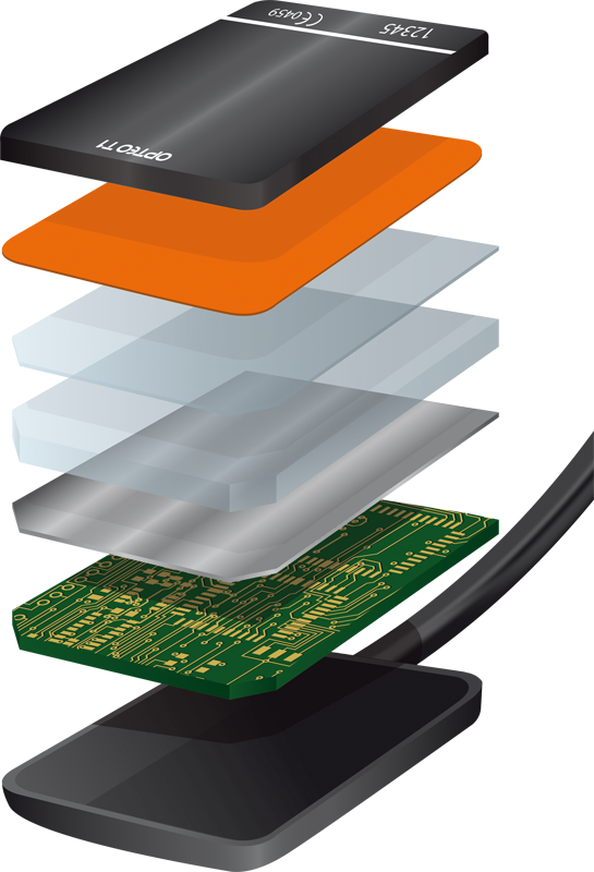 سنسور رادیوگرافی تک دندان مدل OPTEO